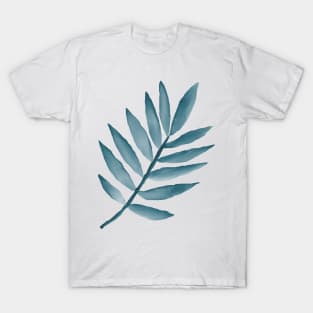 Tropical Summer Leaf Watercolor T-Shirt